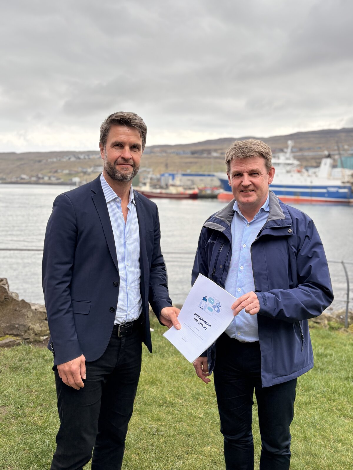 Forkanningin verður avhend Aksel V. Johannesen